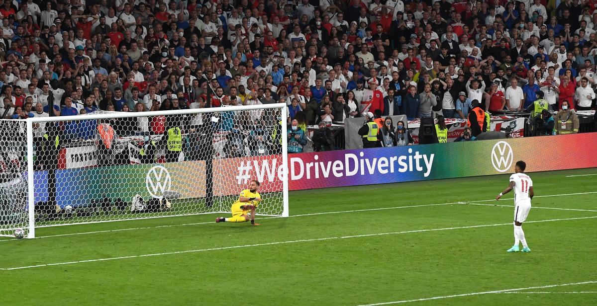 Así fue la tanda de penaltis en la que Italia conquistó la Eurocopa