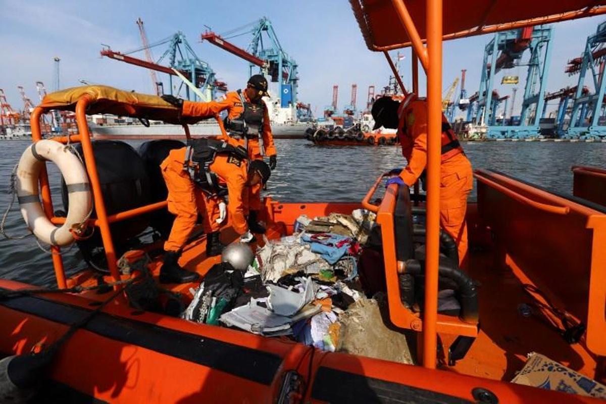 Un avión de Lion Air se estrella en Indonesia