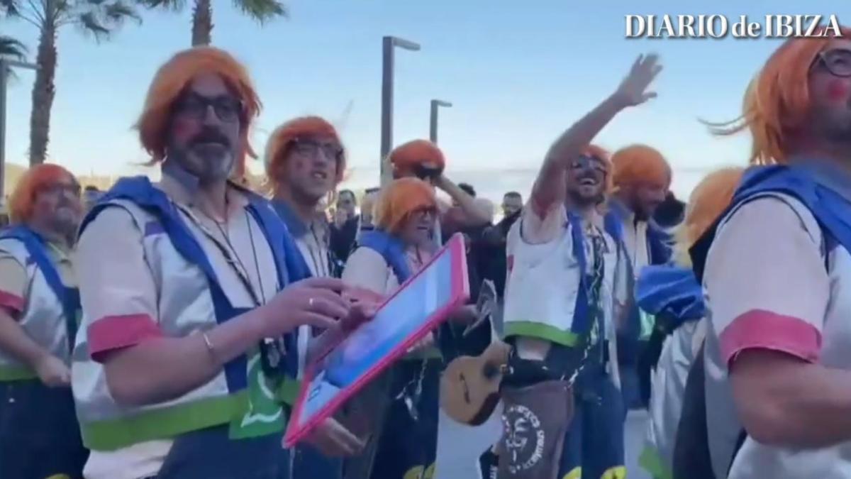 VÍDEO | Mira aquí la rúa de carnaval de Ibiza