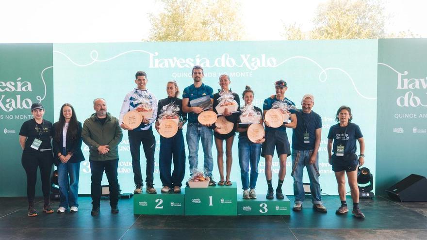 Récord de participantes en la Travesía do Xalo, en Culleredo: casi 900 personas se unen a las carreras y caminatas