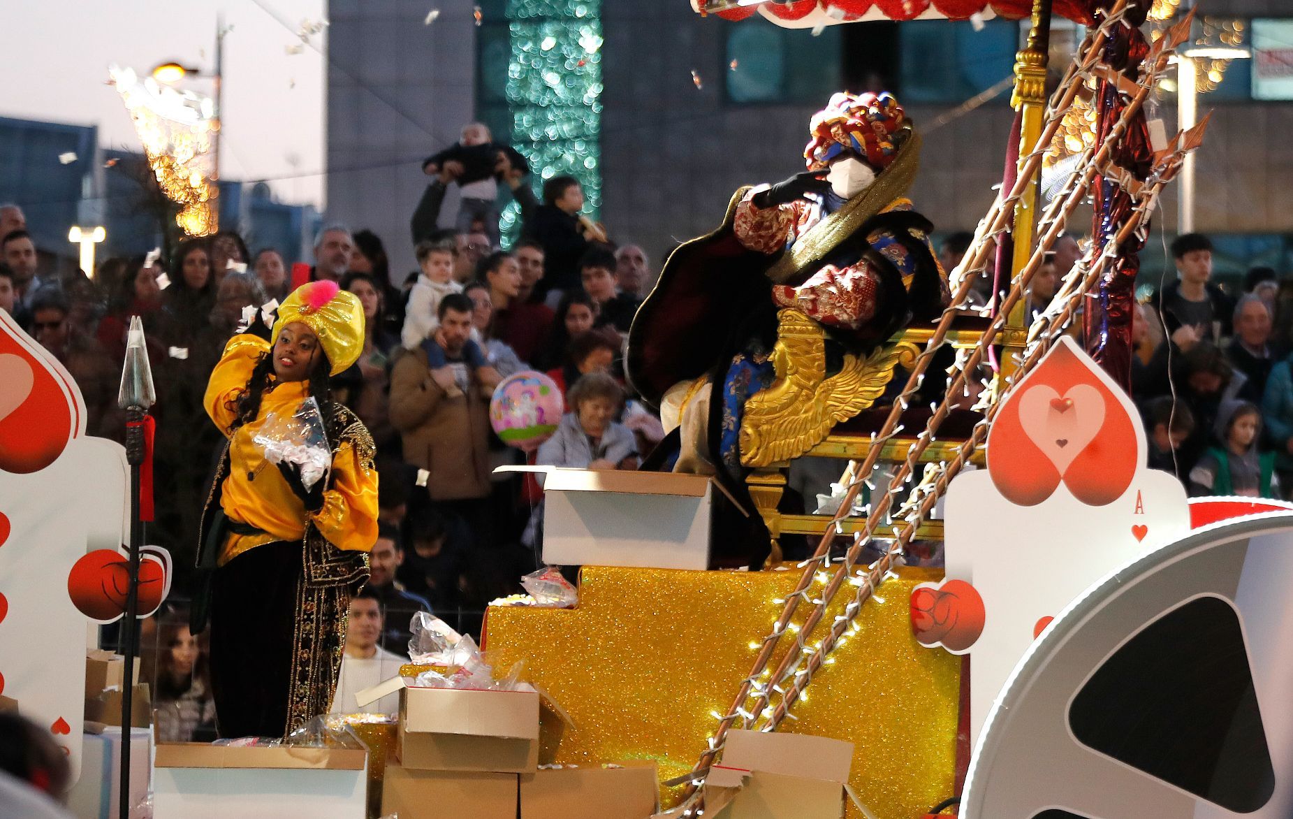 Los Reyes Magos regresan a Vigo, el epicentro mundial de la Navidad