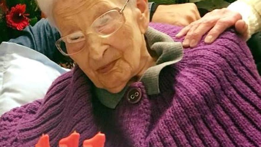 Mor la persona més gran de Girona, la begurenca Lola Moret, amb 111 anys