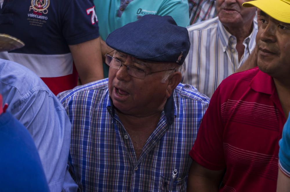 Tensión en la protesta de los agricultores