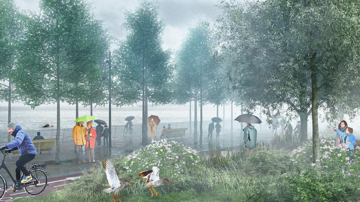 Prototipo del diseño de West8 en Liverpool
