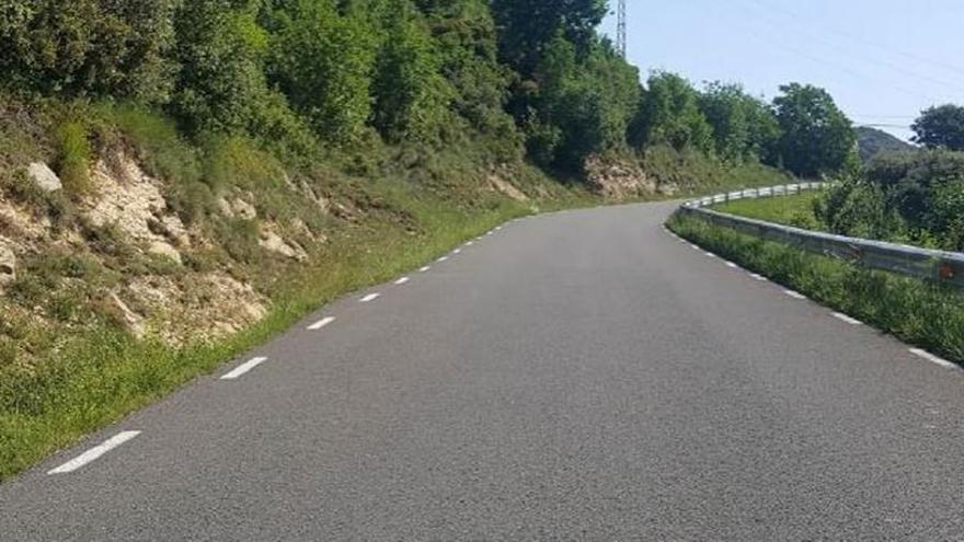 Tram de la carretera que mena a Queralt