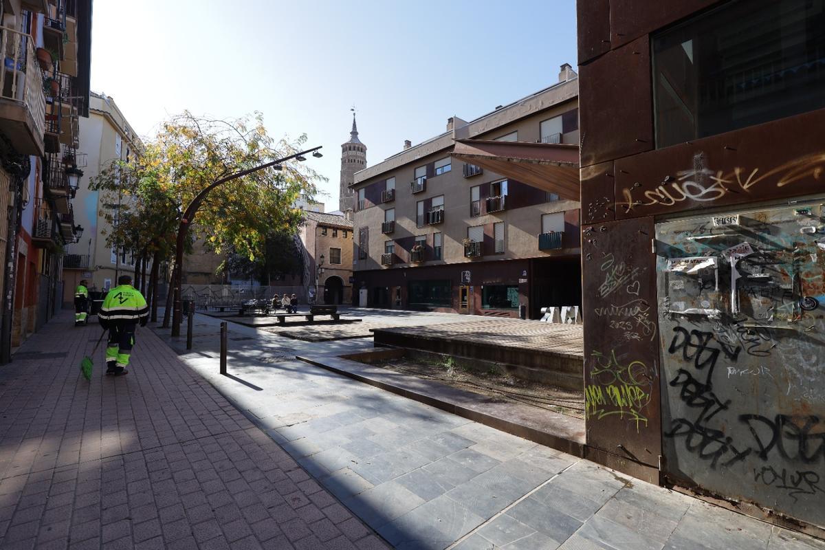 Exterior del centro de Las Armas en Zaragoza.