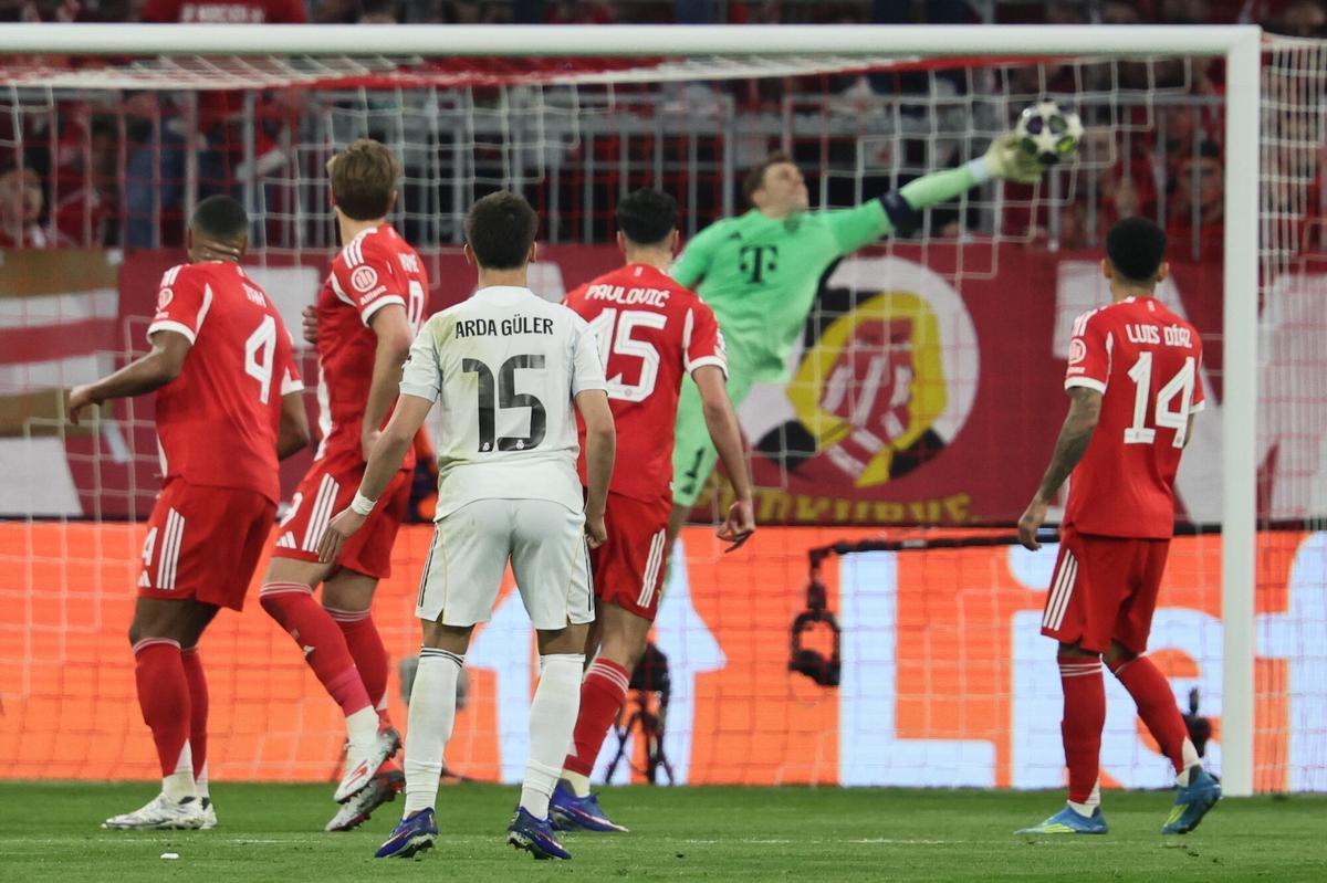 Champions League: Bayern - Real Madrid, en imágenes.