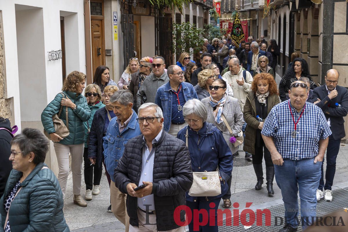 Cofradías y Hermandades de Semana Santa Peregrinan a Caravaca
