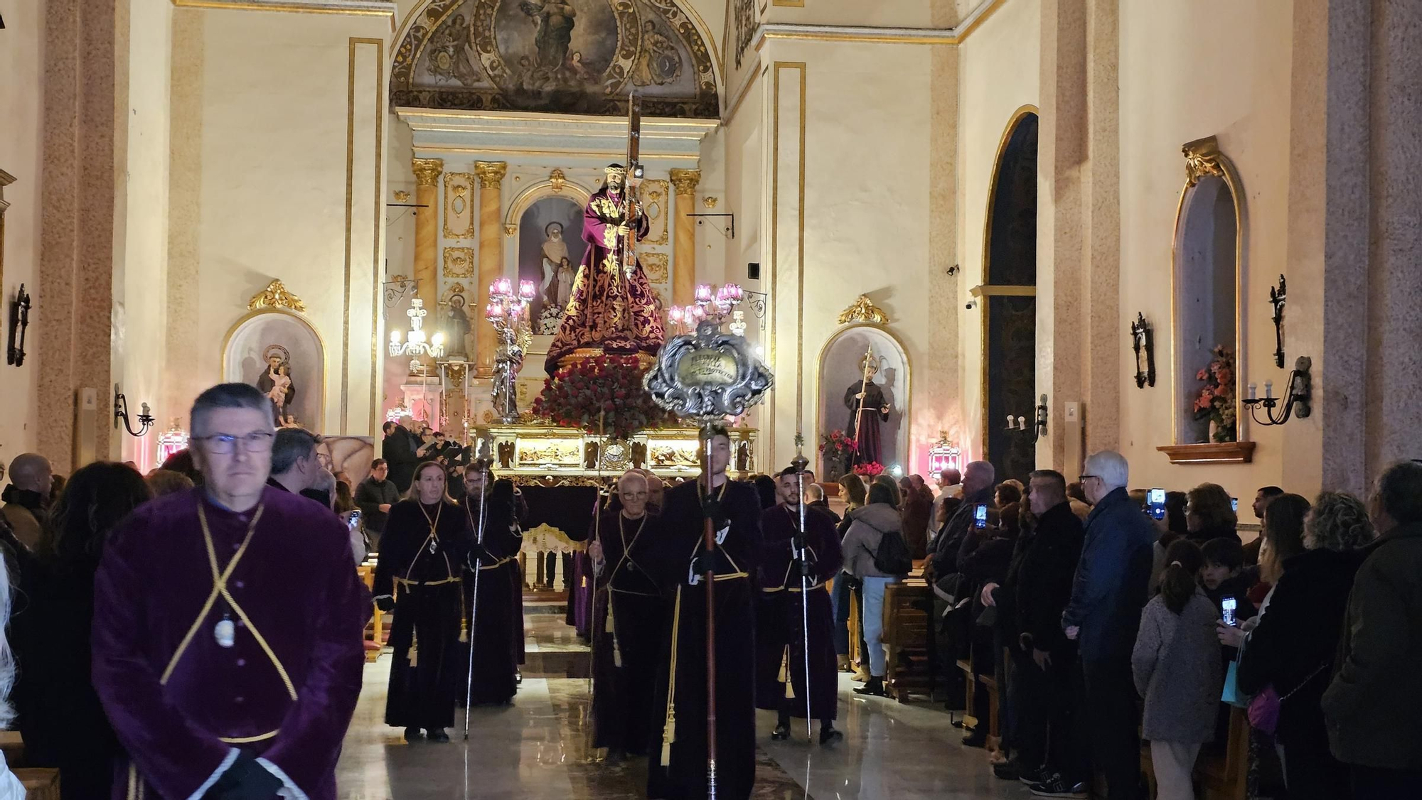 El patrón de Orihuela desafía a la lluvia