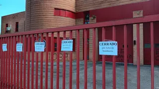 El parque de bomberos de Ontinyent, cerrado en fin de semana por falta de personal
