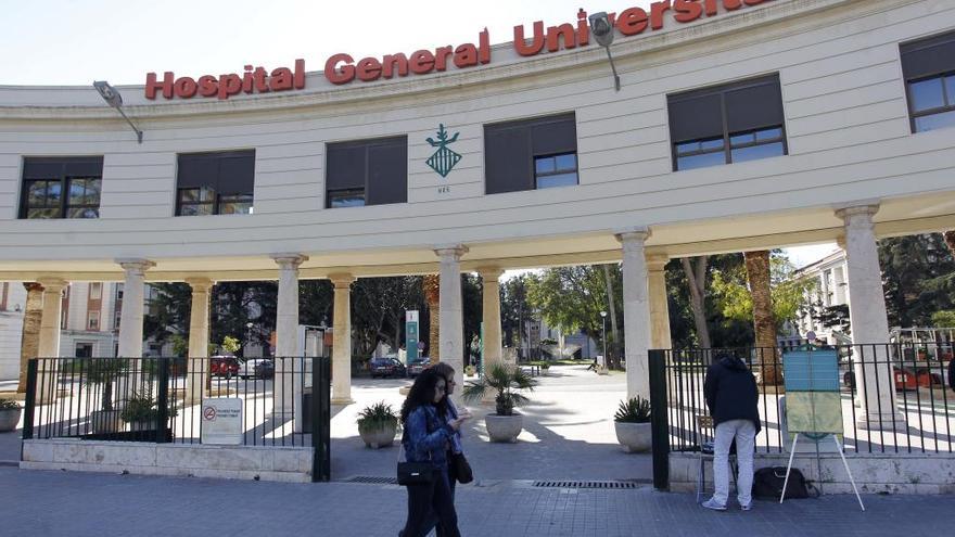 Hospital General de València donde se destapó el caso de violación grupal.