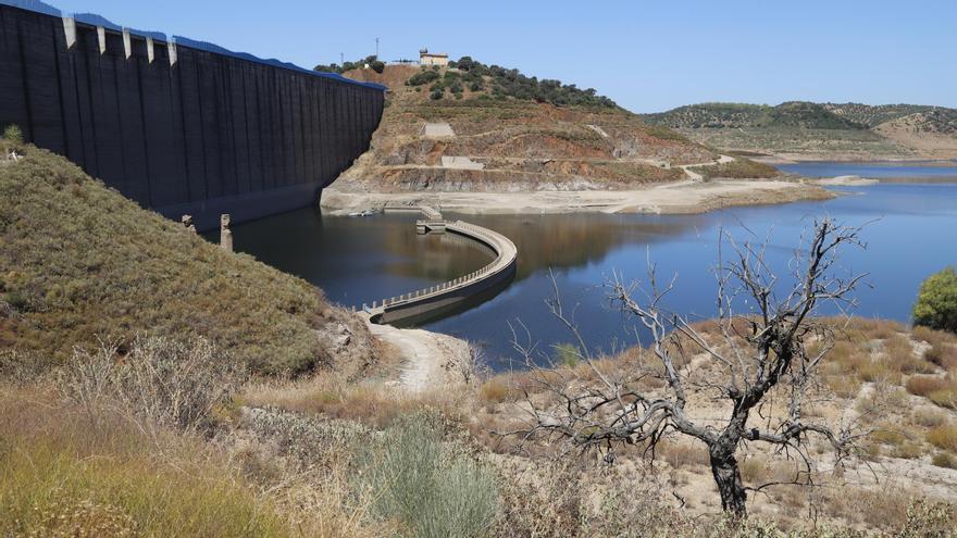 El pantano de La Breña, a menos del 16% de su capacidad