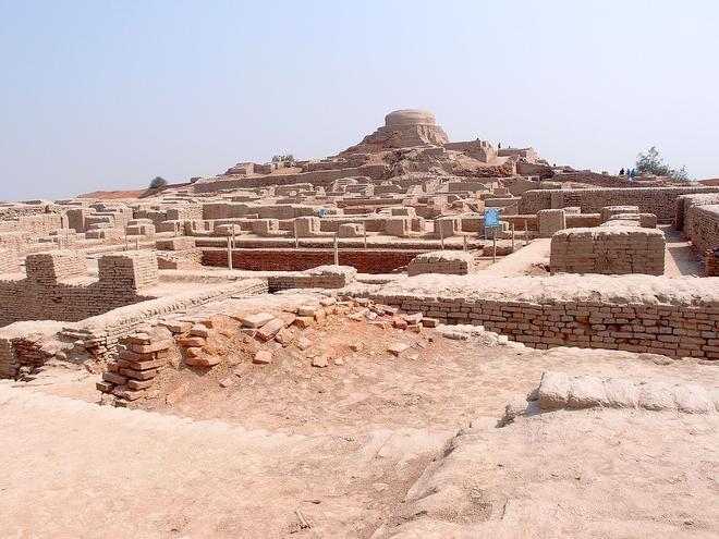 Restos de la antigua civilización del valle del Indo
