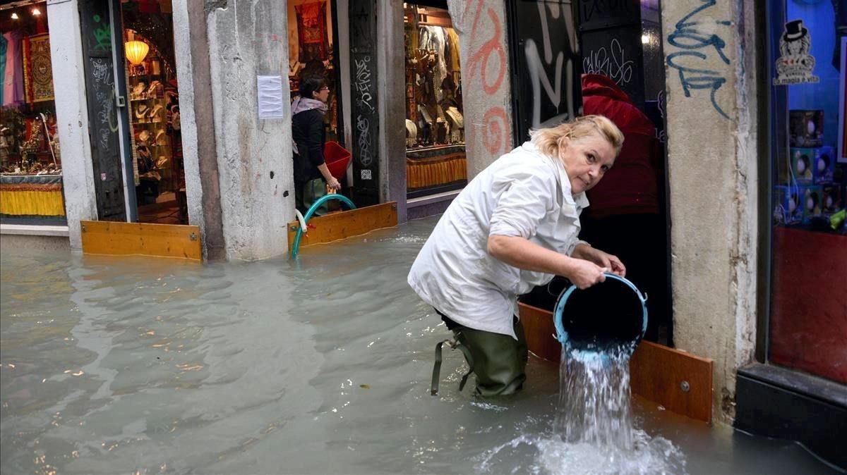 Venecia después del 'acqua alta'