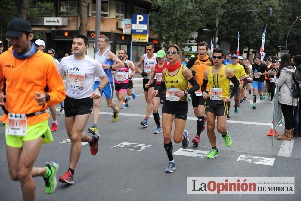 Murcia Maratón. Salida