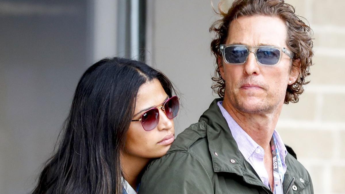 Matthew McConaughey y Camila Alves