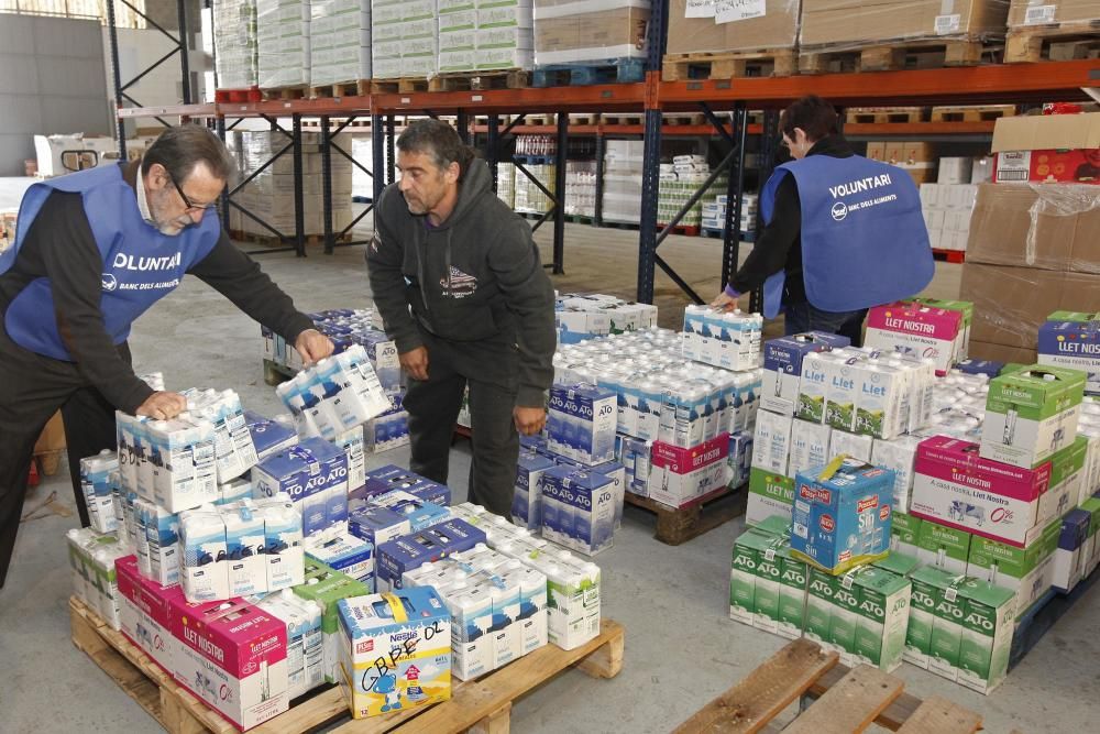 Magatzem del Banc dels Aliments a Girona