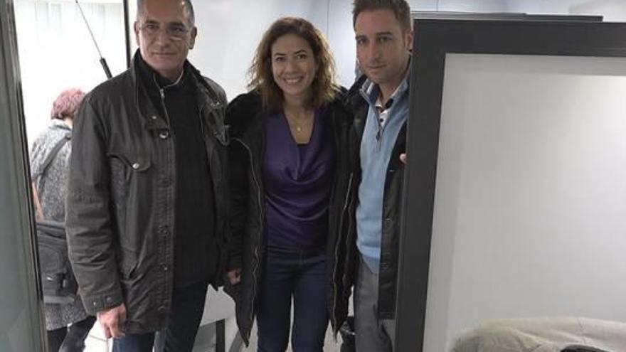 Francesc Cruanyes, Diana Celis i Jordi Masquef, a l&#039;espai.