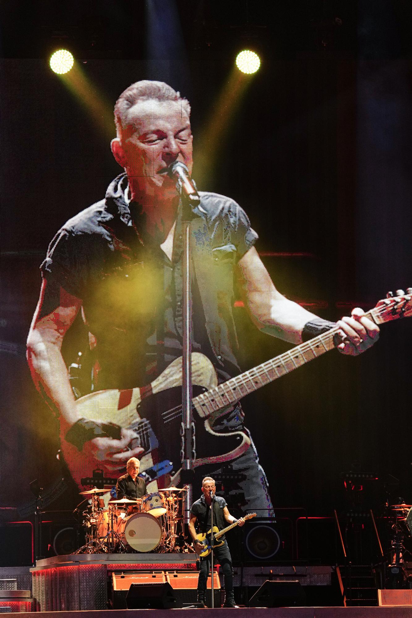 Bruce Springsteen in concert in Barcelona