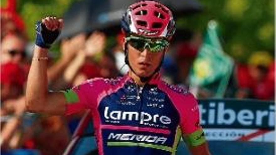 Valerio Conti guanya l&#039;etapa de la Vuelta i Quintana segueix líder