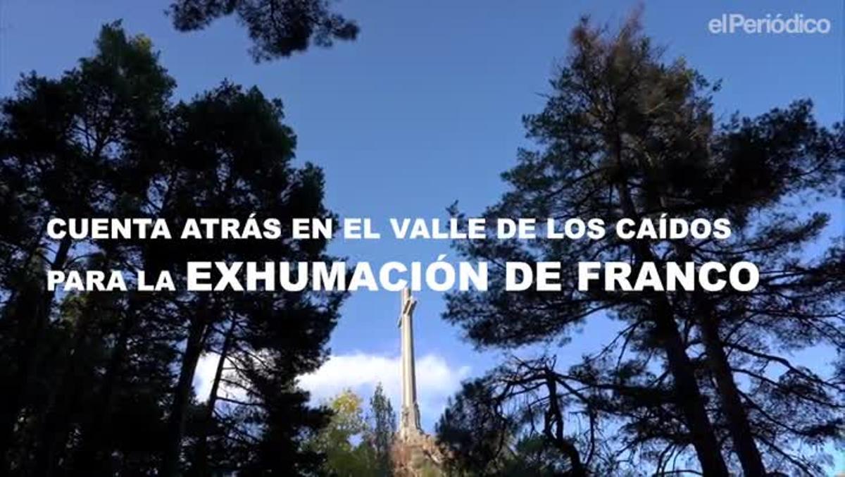 Cuenta atrás en el Valle de los Caídos. Los últimos recursos contra la exhumación de Franco y la protesta de los familiares de republicanos enterrados en el monumento.