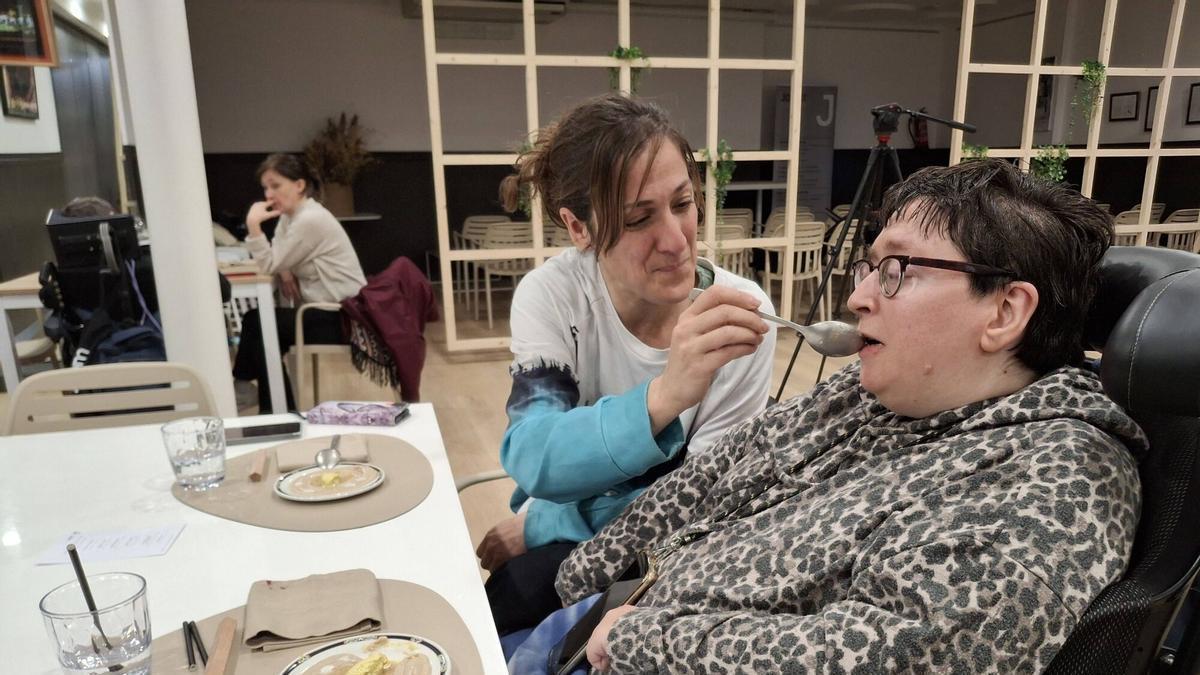 Althaia i la Joviat recreen plats d'estrella Michelin per a persones amb disfàgia