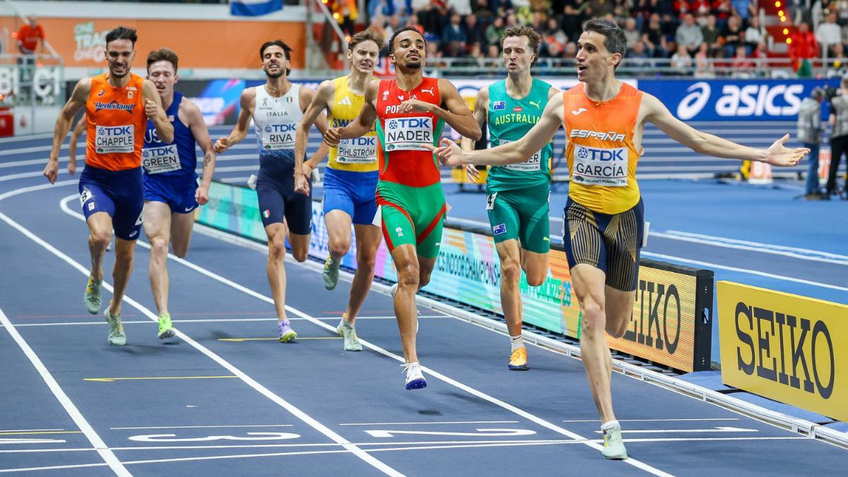 Mariano Garcia fue el 'rey' de la pista cubierta