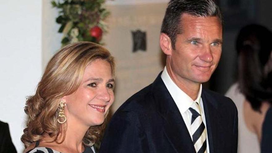 La infanta Crsitina e Iñaki Urdangarin.