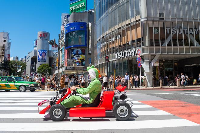 Conducir un kart en Tokio será una experiencia inolvidable.