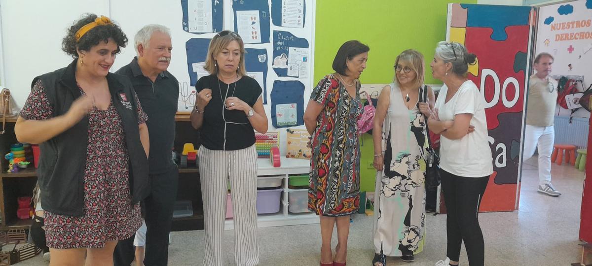 GALERÍA | La nueva Directiva de la Liga Zamorana de Educación visita el CECOAF de Toro