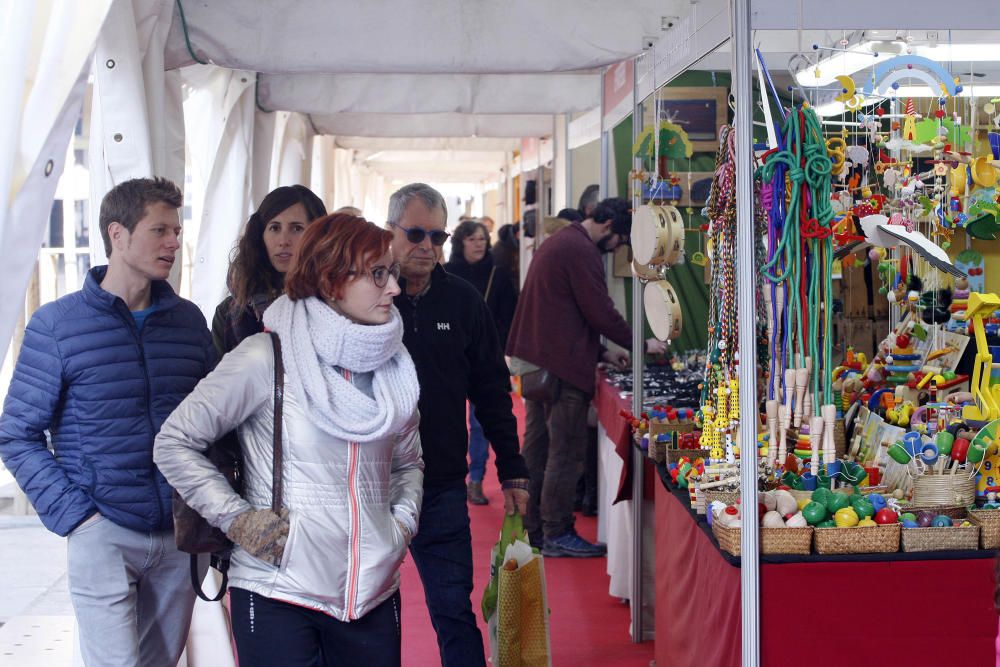 Fira de Nadal a la plaça Independència