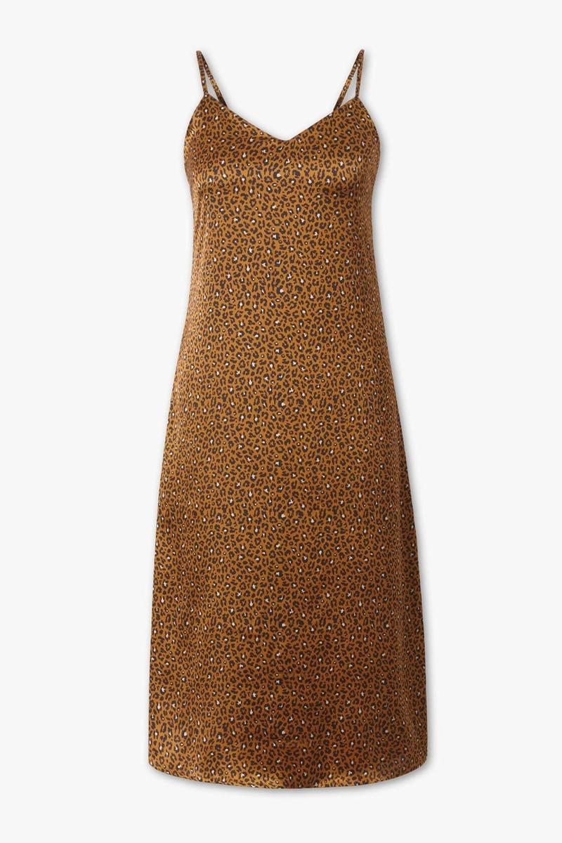 Vestido de leopardo de C&amp;A (precio: 14,90 euros)