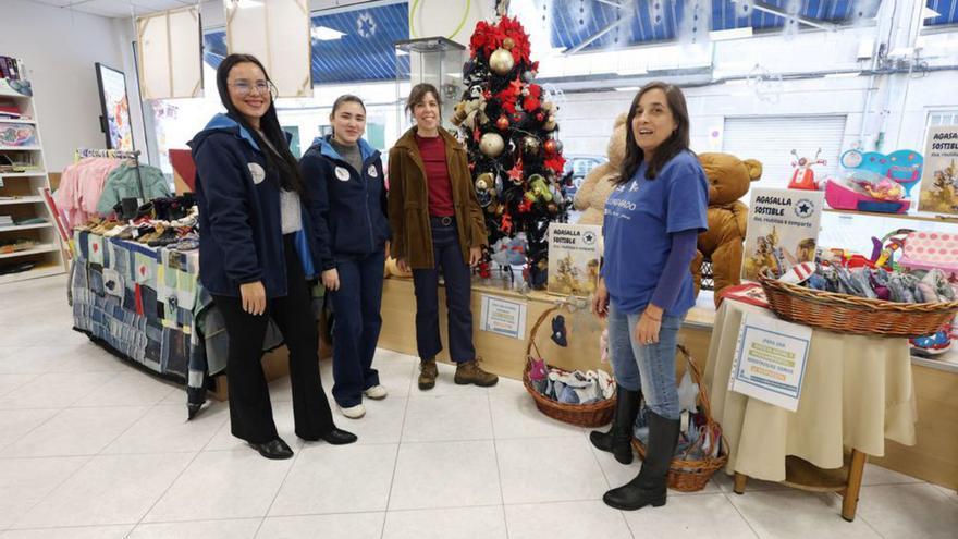 Algunas de las responsables de la asociación. |  Gustavo Santos