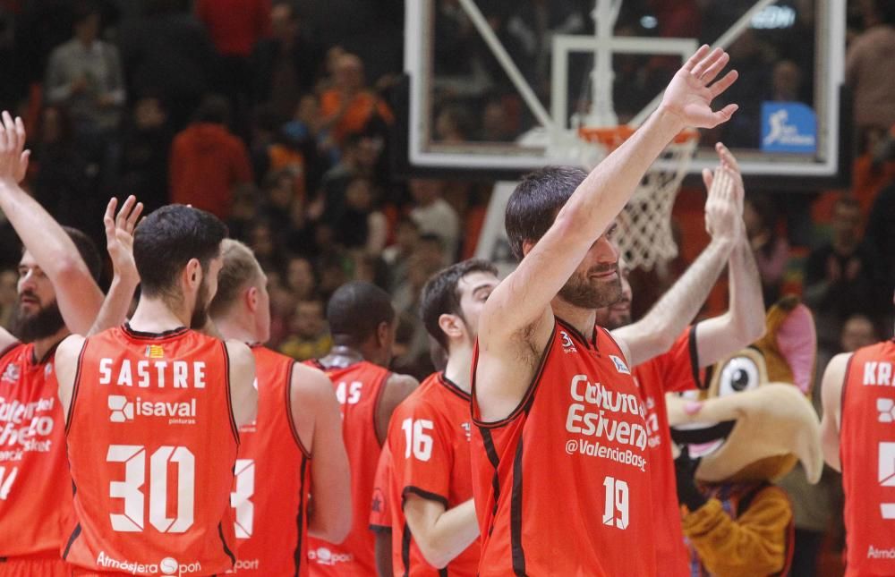 Las imágenes del Valencia Basket - Tecnyconta Zaragoza