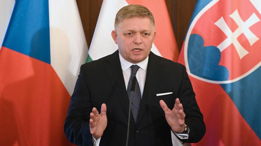 El primer ministro de Eslovaquia, Robert Fico