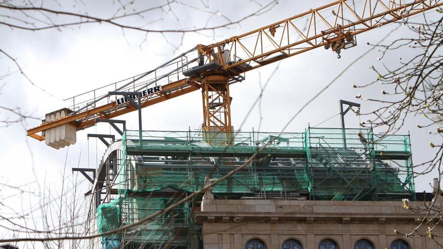 Construcción de una vivienda en Ourense. // Iñaki Osorio