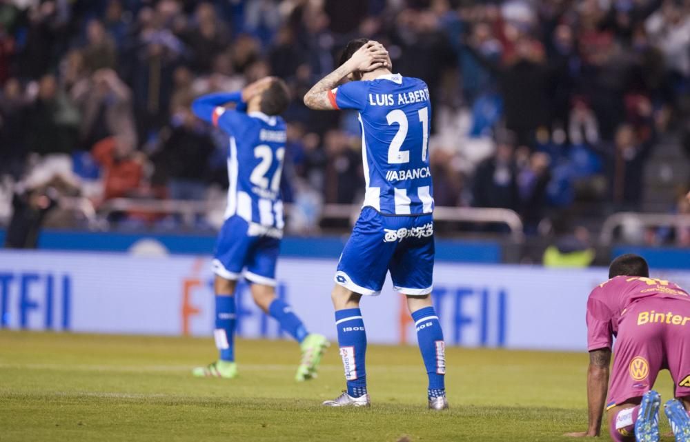 El Deportivo cae ante Las Palmas en Riazor