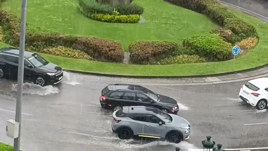 ¡La que está cayendo en Vigo!