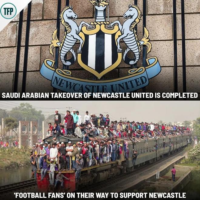 Los mejores memes de la venta del Newcastle