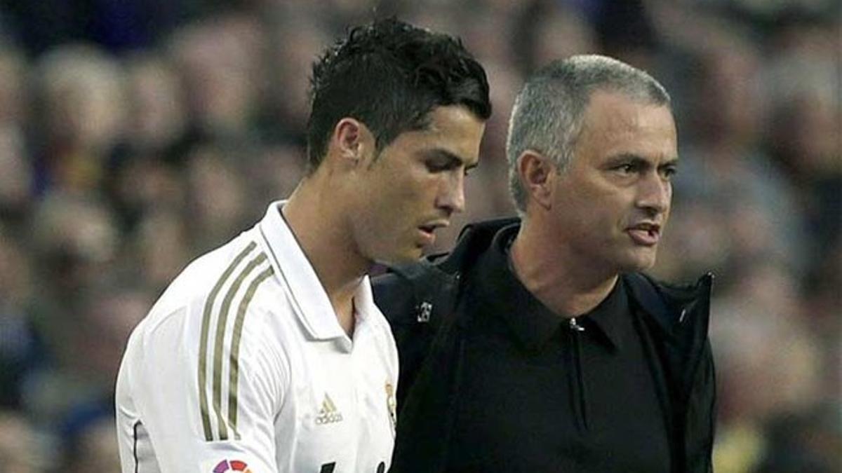 Mourinho y Cristiano Ronaldo se han distanciado mucho desde que el técnico dejó el Real Madrid
