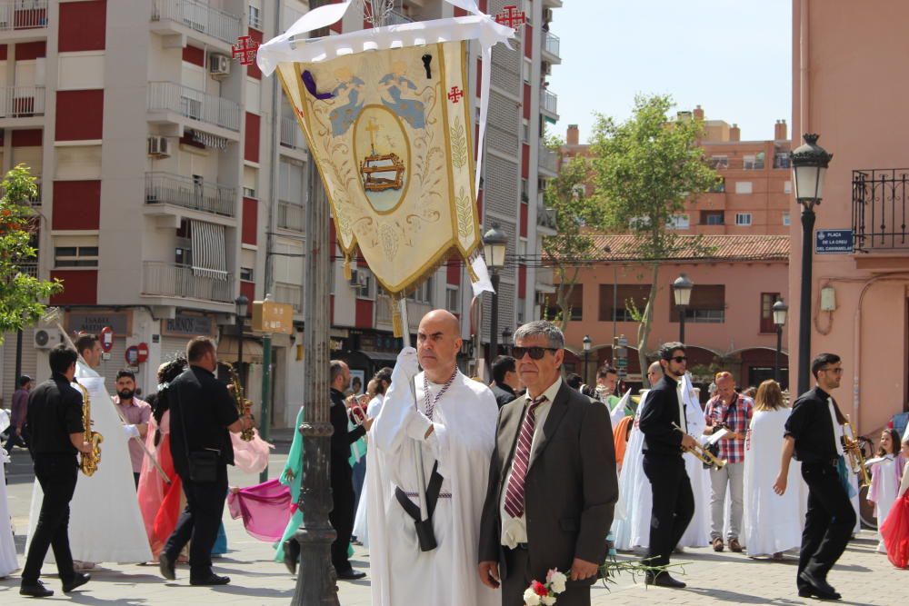 El Caragol, último acto de la Semana Santa Marinera en la Plaza de la Cruz