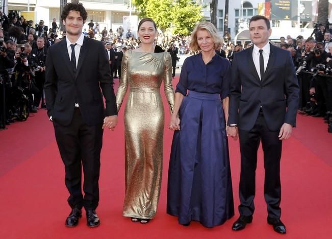 Cast members Louis Garrel, Marion Cotillard, ...