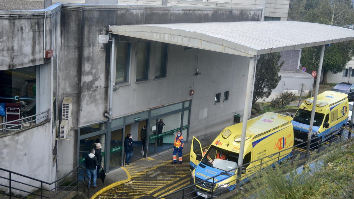 Entrada de Urgencias del Hospital Montecelo.