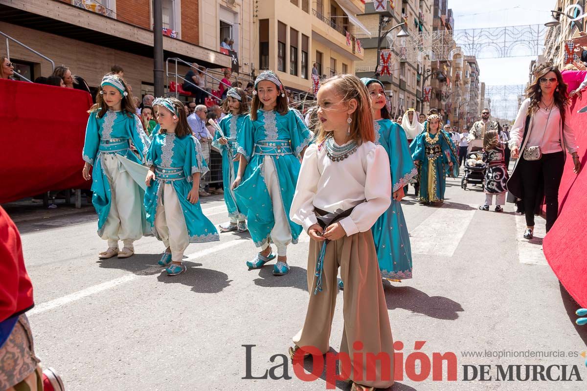 Desfile infantil del Bando Moro en las Fiestas de Caravaca