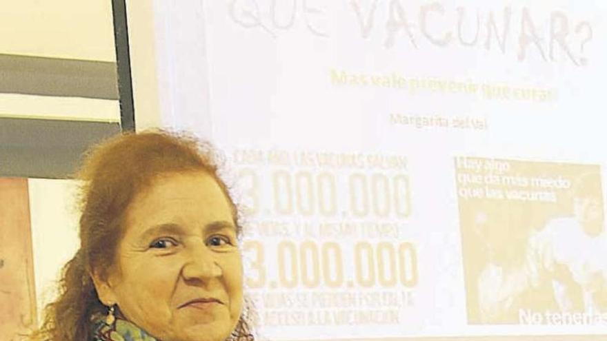 La científica Margarita del Val.