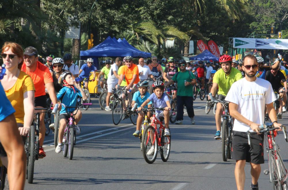 Día de la Bici en Málaga