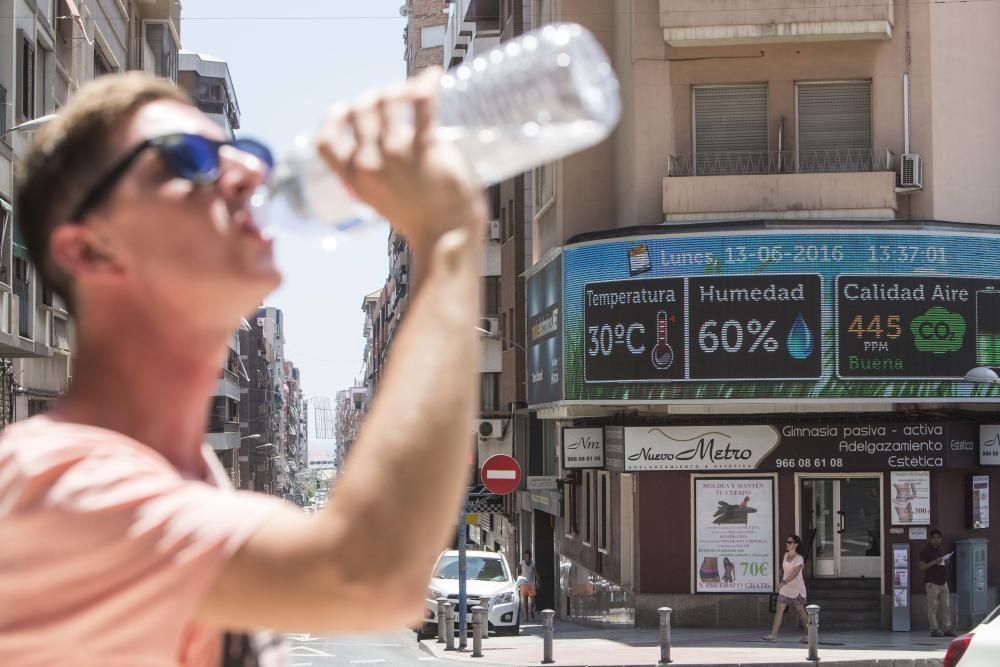 La ola de calor ha llegado a Alicante