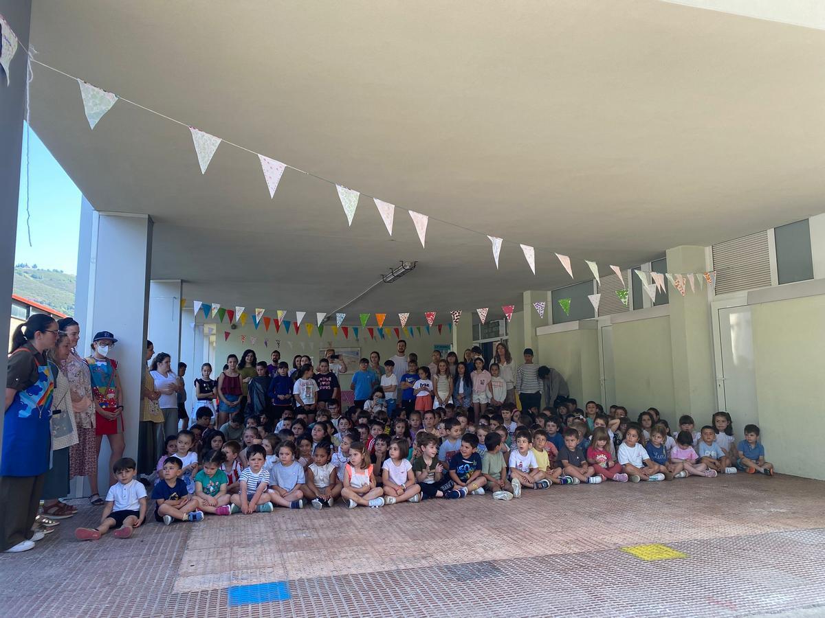 En imágenes: el colegio Obanca cierra el curso con su tradicional romería