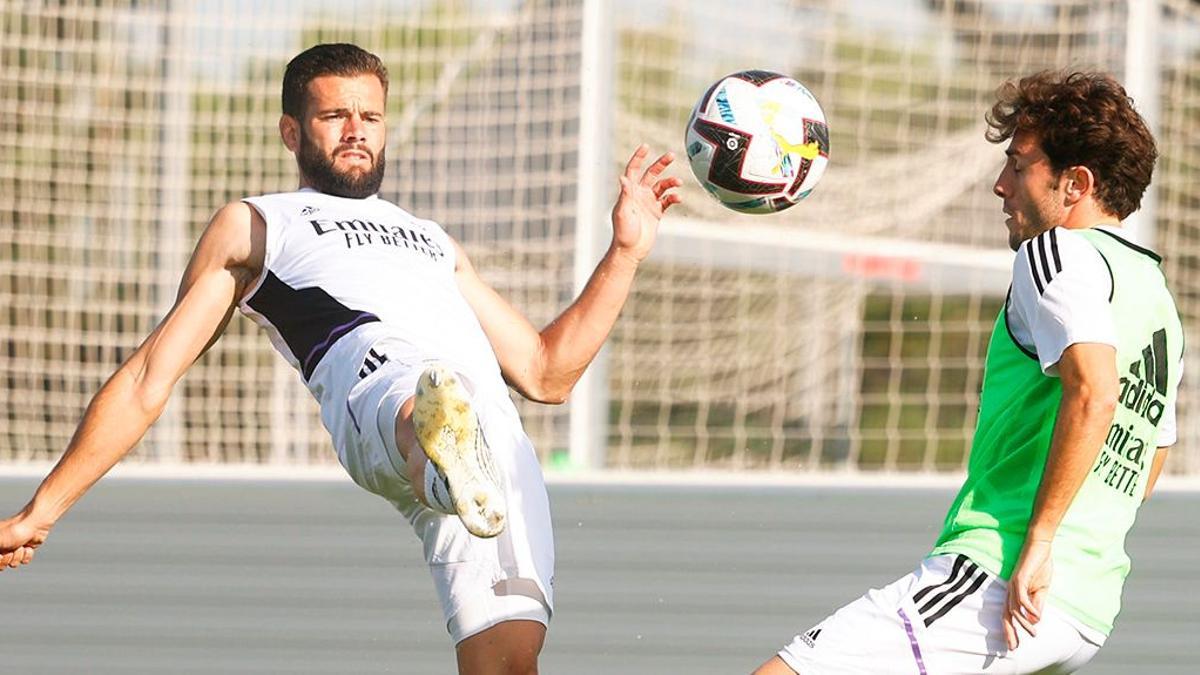 El Real Madrid continúa los entrenamientos sin Benzema y Lucas Vázquez, que trabajan en solitario