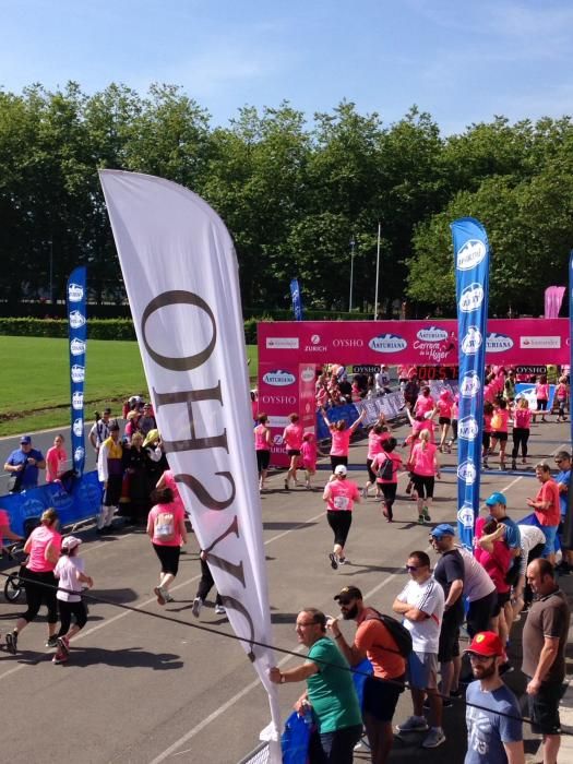 Carrera de la mujer en la zona este de Gijón.